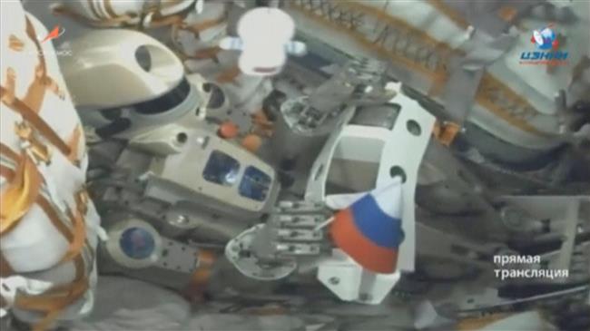 Russian Soyuz spacecraft departs Space Station