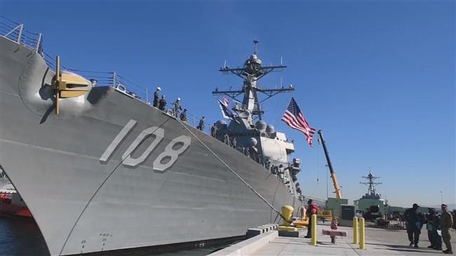 US destroyer sails in South China Sea amid trade talks