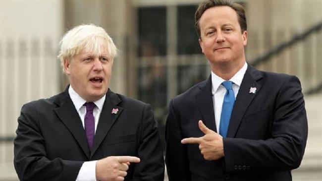 Cameron warns Johnson on Brexit 