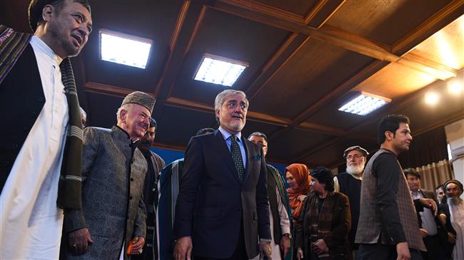 Afghanistan's Abdullah claims wins first round of election