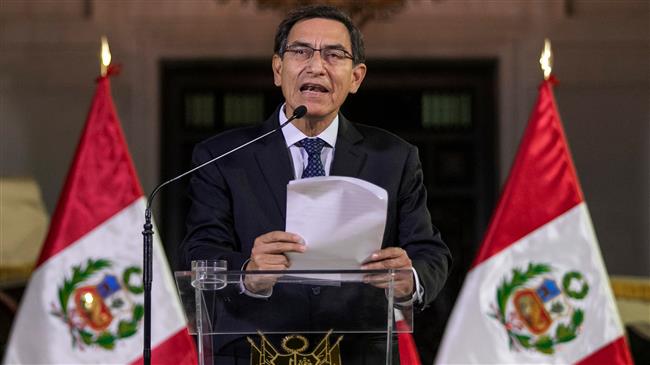 Peru's Vizcarra announces he is dissolving Congress