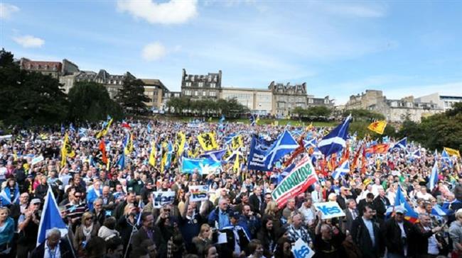 'Biggest' independence rally taking place in Edinburgh
