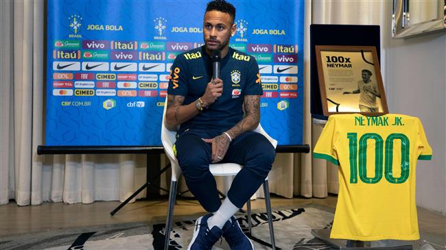 Neymar set to reach 100th cap for Brazil 