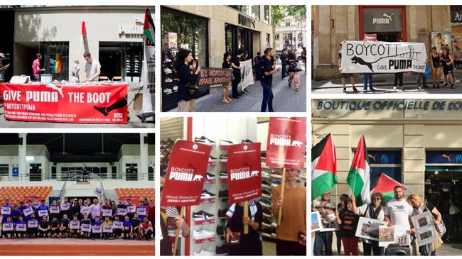 BDS activists take to streets to call for Puma boycott  