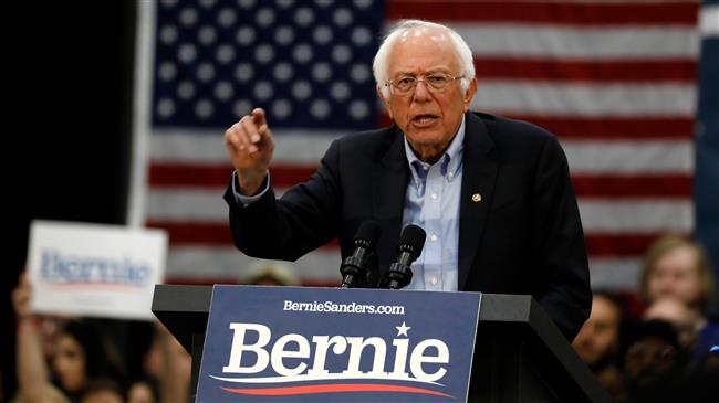 Sanders vows to end Trump policies on day one in office