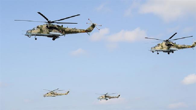 Russia sets up helicopter base in northeast Syria