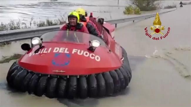 Heavy storms flood northern, central Italy