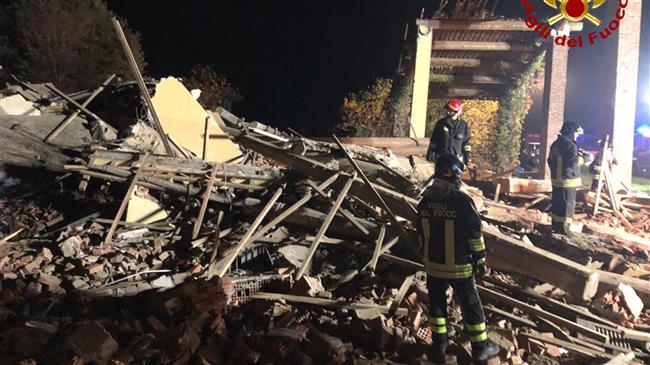 Five dead in firework depot explosion in Italy’s Sicily