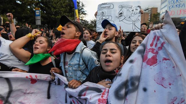 Colombians rally on 5th day of anti-government protests