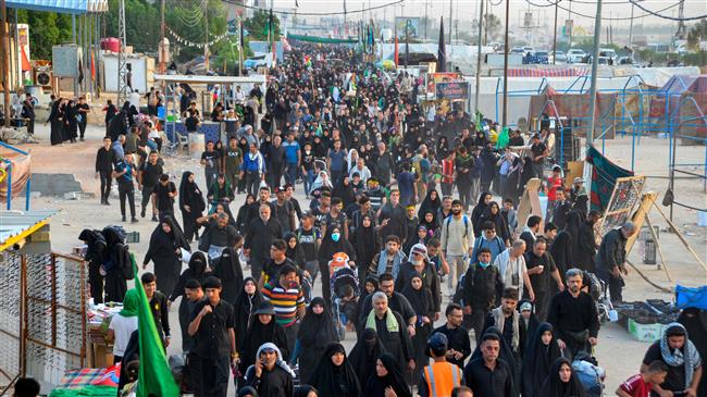 Pakistani man aims to bring shade to Arba'een pilgrims in Iraq