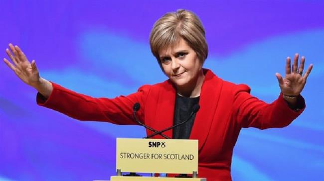 Sturgeon in the fight of her life