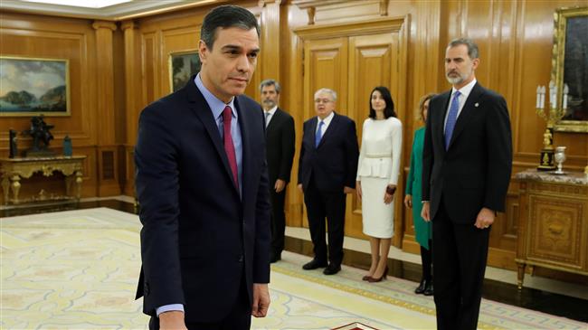 Sanchez to lead 1st coalition government in Post-Franco Spain