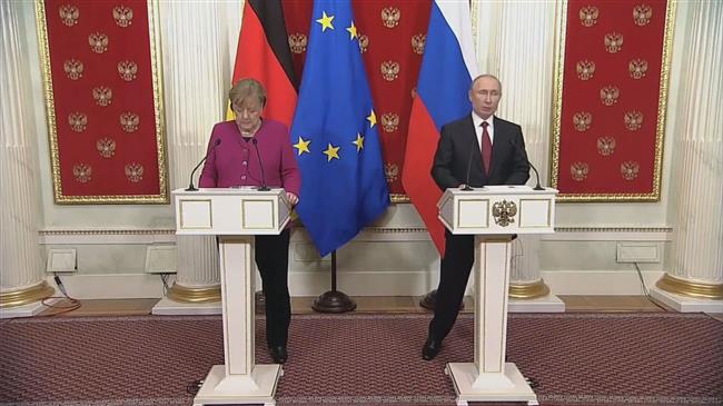Putin, Merkel discussed situation around Iranian nuclear deal