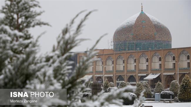 Snow exposes faulty repair at Iranian world heritage site