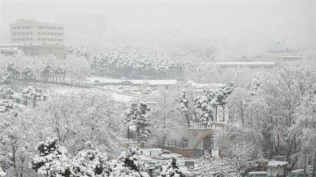 Snow shuts schools, delays flights in Iranian capital