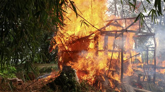 Myanmar army shells Rohingya village, kills two women