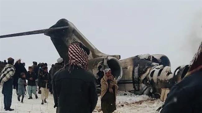 Plane crashes in Afghanistan, Taliban claim responsibility