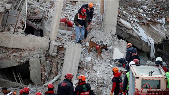 Rescuers pull survivors from earthquake debris in Turkey