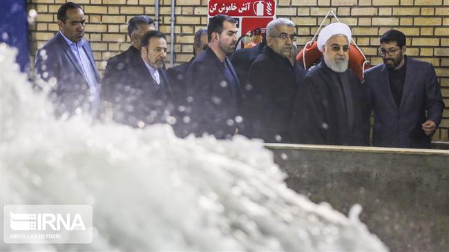 Iran opens $1.5bn worth of water, electricity projects
