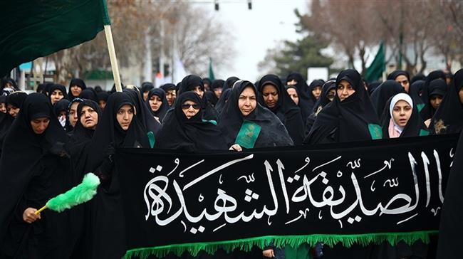 In pictures: Iranians mourn martyrdom anniv. of Hazrat Fatemeh 