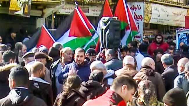 Palestinians in Lebanon denounce Trump deal