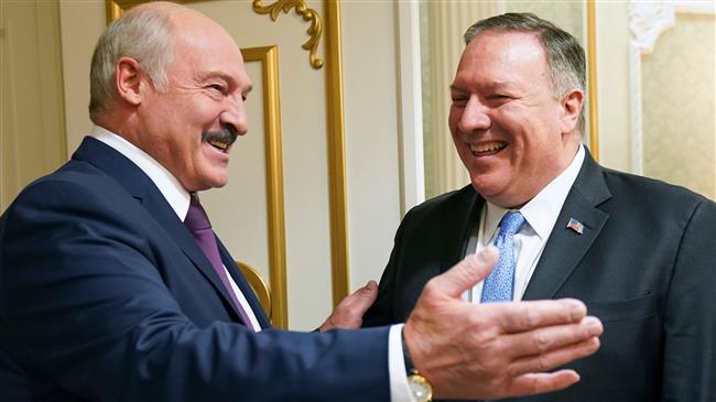 Pompeo visits Belarus amid Minsk-Moscow row