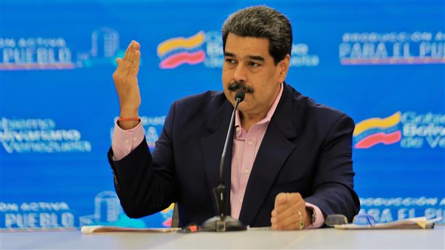 Venezuela’s president slams Trump for meeting with opposition figure
