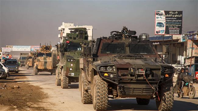 'Turkey military convoy entered Syria simultaneously with Israel aggression'