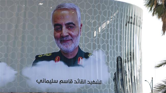 Iraqis gather to honor Iran’s Lt. Gen. Soleimani, PMU's deputy cmdr. Muhandis