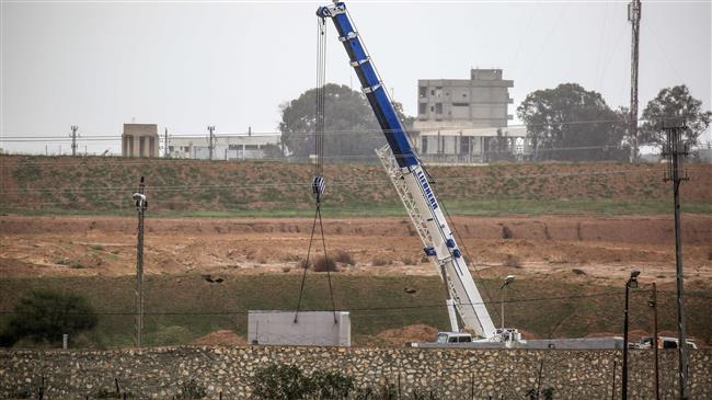 Egypt constructing separation wall along border with Gaza