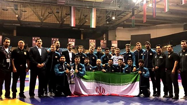 Iran Freestyle Wrestling crowned Asian C'Ships 