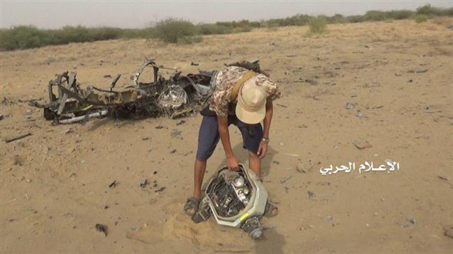 Yemeni forces shoot down Saudi-led spy drone in Najran