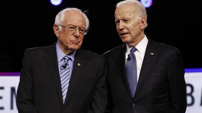 Sanders blasts Biden over social security, trade