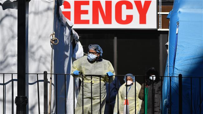 New York coronavirus cases overwhelming hospitals in US epicenter