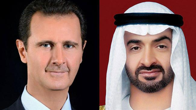 Assad receives phone call from UAE leader as Syria wins war