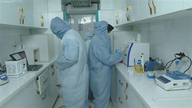 Iran unveils portable rapid testing lab for COVID-19