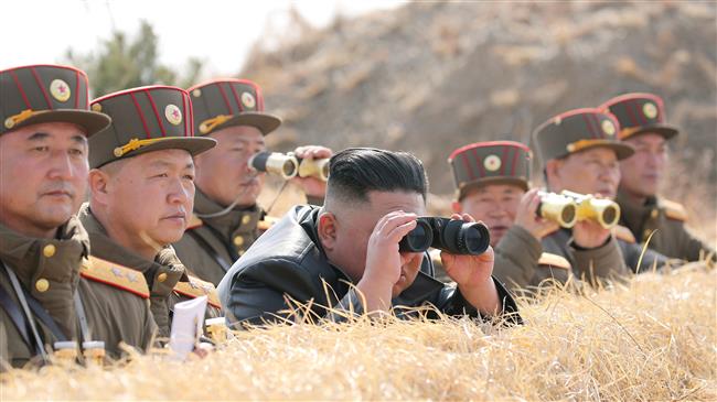 North Korea launches 2 unidentified projectiles: South