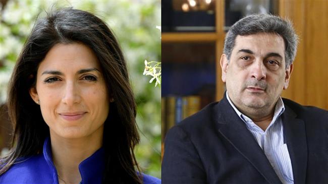 Tehran, Rome mayors exchange virus fight experience