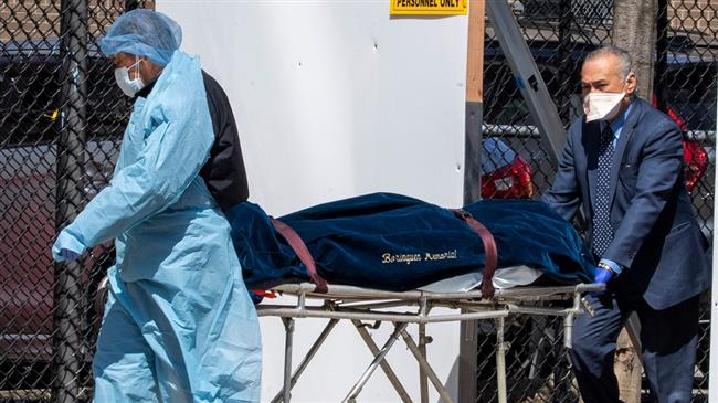 Pentagon providing 100,000 body bags as US coronavirus outbreak worsens