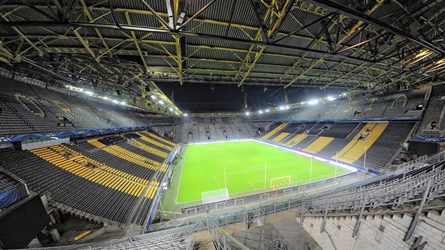 Germany's largest football stadium converted into center to treat coronavirus patients  