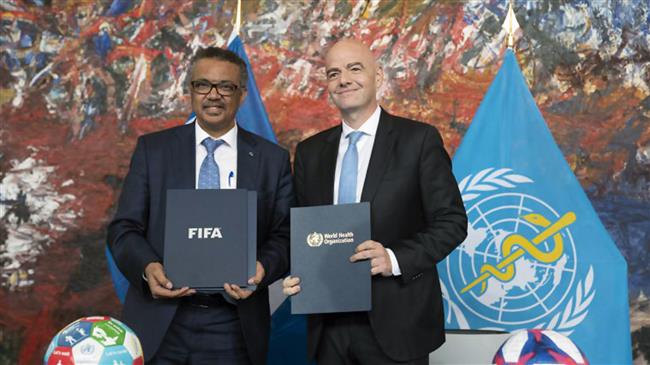 FIFA, WHO team up to promote healthy lifestyles
