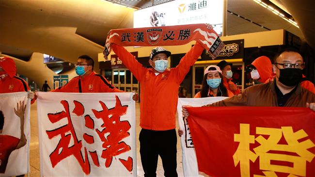 Wuhan Zall soccer club returns home after 104 days