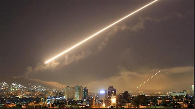 Syria air defenses down Israeli missiles over Damascus