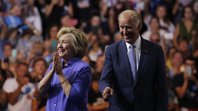 Hillary Clinton endorses Joe Biden's presidential bid