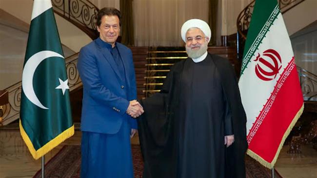 Iran, Pakistan seek more ties as Imran Khan blasts US sanctions