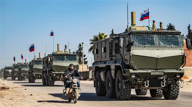 Russian troops block US convoy in northeastern Syria