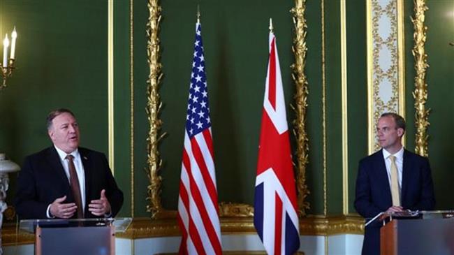 US Secretary of State in London on two-day visit