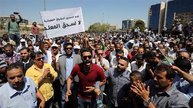 HRW: Jordan’s gag on teachers’ union protests signals 'repression'