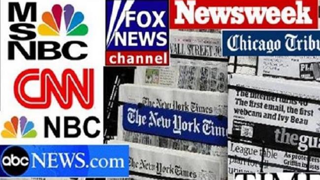 US media corporations only report state-approved propaganda