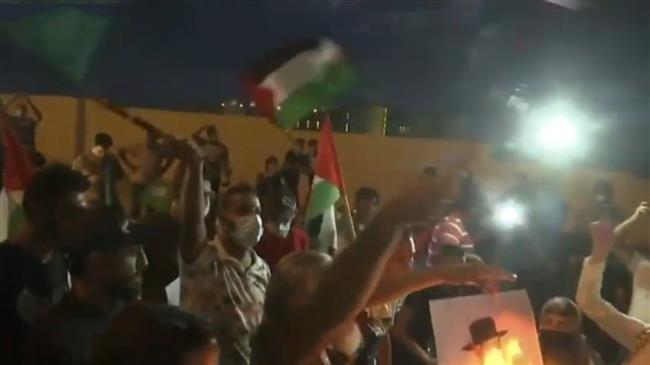 Lebanese protesters condemn UAE-Israel normalization deal